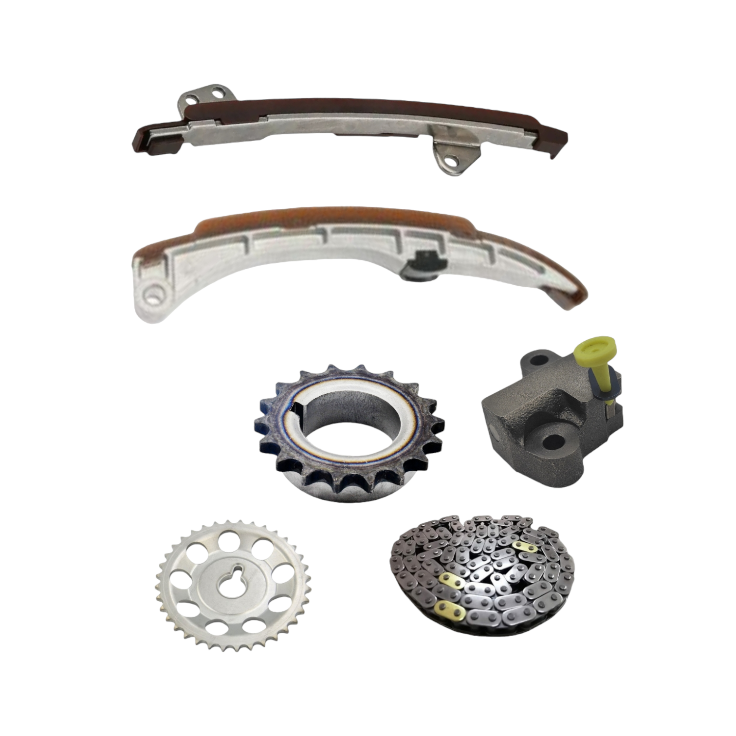 120T 2NZ Toyota Yaris (1ST Model), Vios NCP92 VITS 99-2005 Chain (7/Set) (TY156-BR) GloBelt Timing Chain Set 2 120T 2NZ Toyota Yaris (1ST Model), Vios NCP92 VITS 99-2005 Chain (7/Set) (TY156-BR) GloBelt Timing Chain Set - Image 2